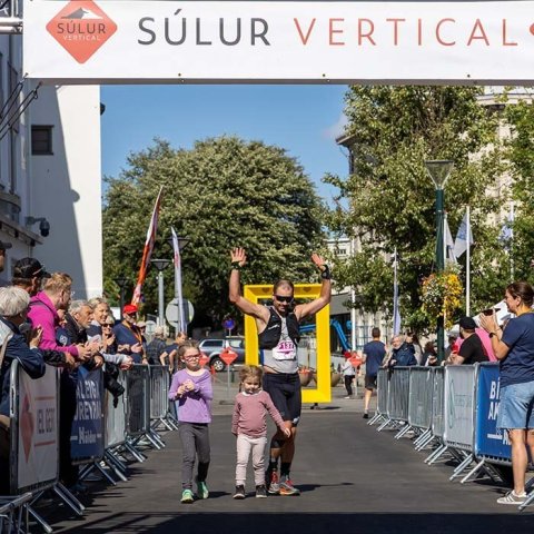 Súlur vertical fjallahlaupið, laugardaginn 2. ágúst 2025. Mynd: Axel Darri Þórhallsson