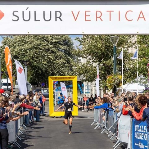 Súlur vertical fjallahlaupið, laugardaginn 2. ágúst 2025. Mynd: Axel Darri Þórhallsson