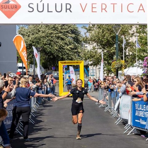 Súlur vertical fjallahlaupið, laugardaginn 2. ágúst 2025. Mynd: Axel Darri Þórhallsson