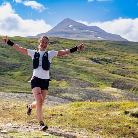 Súlur vertical fjallahlaupið, laugardaginn 2. ágúst 2025. Mynd: Ármann Hinrik