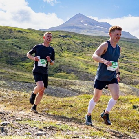 Súlur vertical fjallahlaupið, laugardaginn 2. ágúst 2025. Mynd: Ármann Hinrik