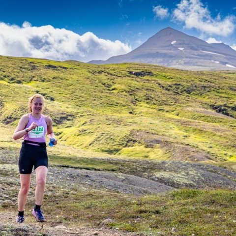 Súlur vertical fjallahlaupið, laugardaginn 2. ágúst 2025. Mynd: Ármann Hinrik