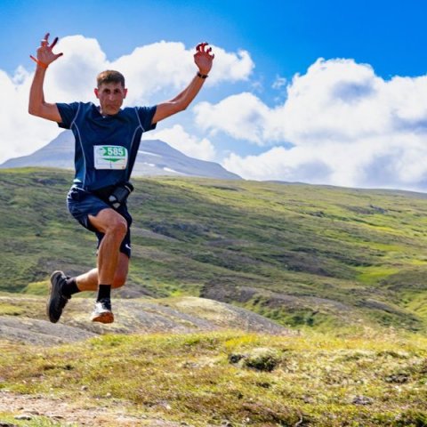 Súlur vertical fjallahlaupið, laugardaginn 2. ágúst 2025. Mynd: Ármann Hinrik
