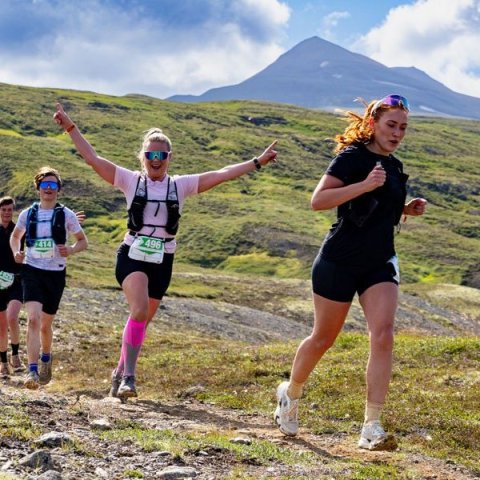 Súlur vertical fjallahlaupið, laugardaginn 2. ágúst 2025. Mynd: Ármann Hinrik
