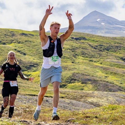 Súlur vertical fjallahlaupið, laugardaginn 2. ágúst 2025. Mynd: Ármann Hinrik