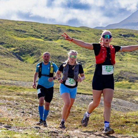 Súlur vertical fjallahlaupið, laugardaginn 2. ágúst 2025. Mynd: Ármann Hinrik