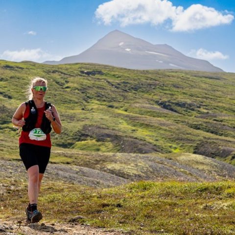 Súlur vertical fjallahlaupið, laugardaginn 2. ágúst 2025. Mynd: Ármann Hinrik