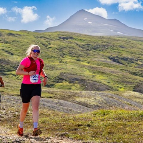 Súlur vertical fjallahlaupið, laugardaginn 2. ágúst 2025. Mynd: Ármann Hinrik