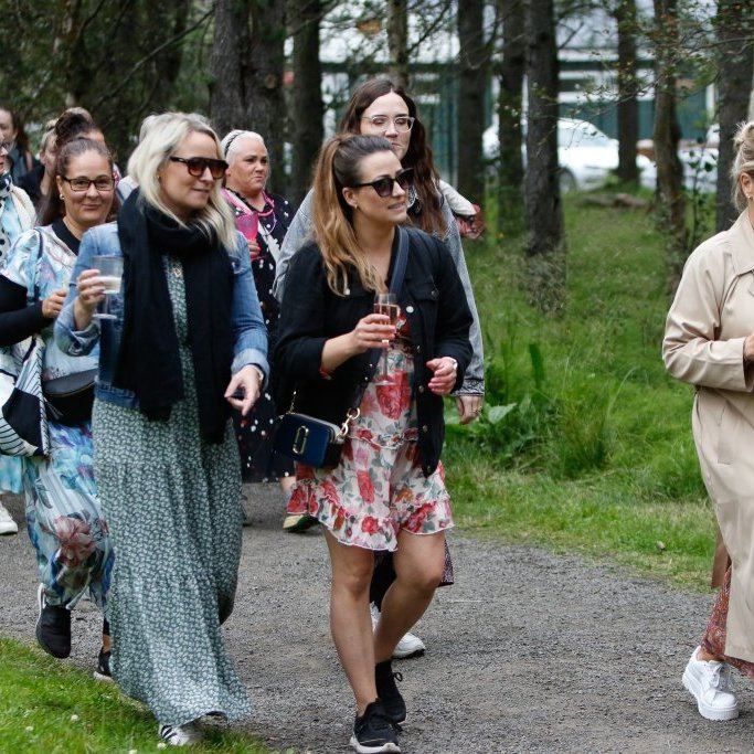 Sumarkjóla- og freyðivínshlaupið 2025. Ljósmyndari: Rakel Hinriksdóttir