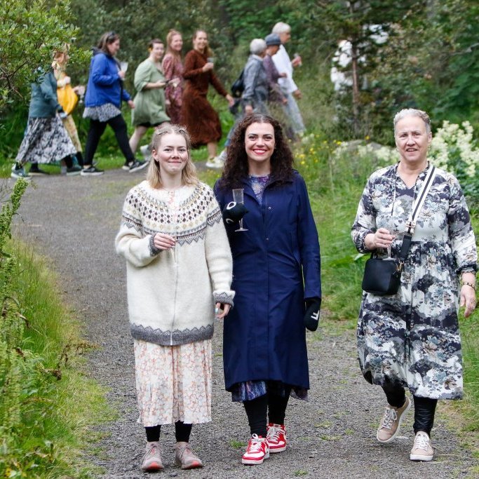 Sumarkjóla- og freyðivínshlaupið 2025. Ljósmyndari: Rakel Hinriksdóttir