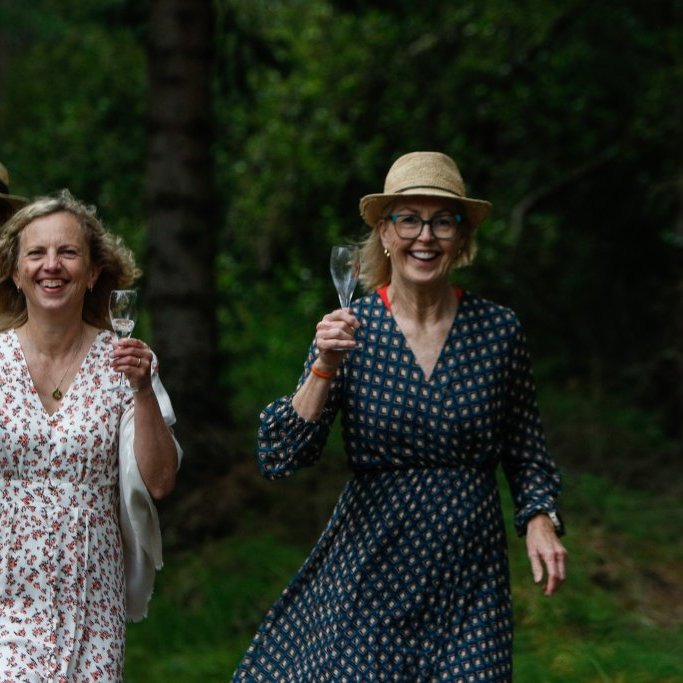 Sumarkjóla- og freyðivínshlaupið 2025. Ljósmyndari: Rakel Hinriksdóttir