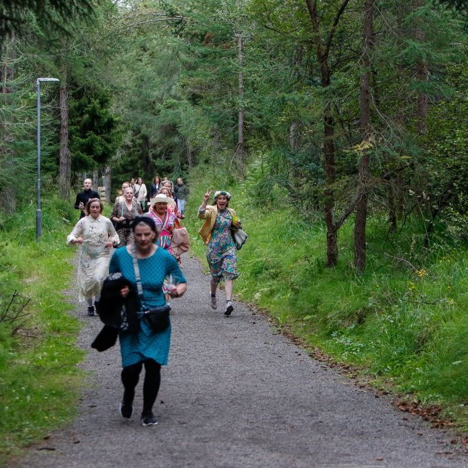 Sumarkjóla- og freyðivínshlaupið 2025. Ljósmyndari: Rakel Hinriksdóttir