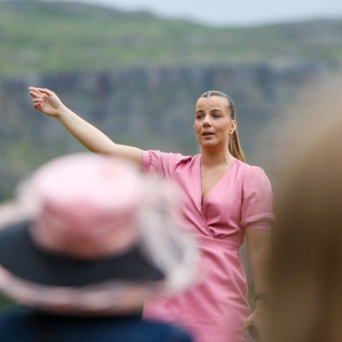 Sumarkjóla- og freyðivínshlaupið 2025. Ljósmyndari: Rakel Hinriksdóttir