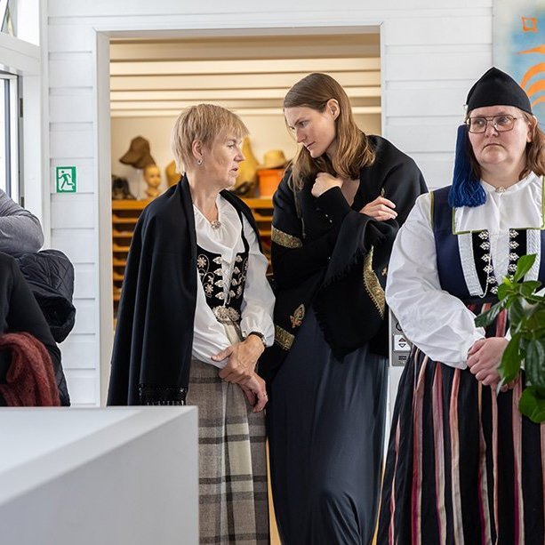 Þjóðbúningadagur Safnasafnsins 2024. Mynd: Axel Darri Þórhallsson