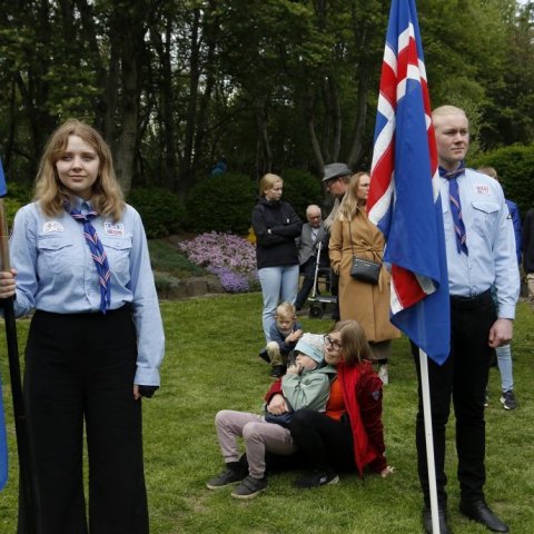 17. júní – Hátíðarsamkoma í Lystigarðinum. © Skapti Hallgrímsson.