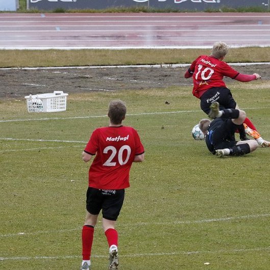 Þór - Afturelding 1:1 í 19. umferð Lengjudeildarinnar, 29. september 2020. Vítaspyrna dæmd á Aron Birki Stefánsson markvörð Þórs. Ljósmynd: Skapti Hallgrímsson