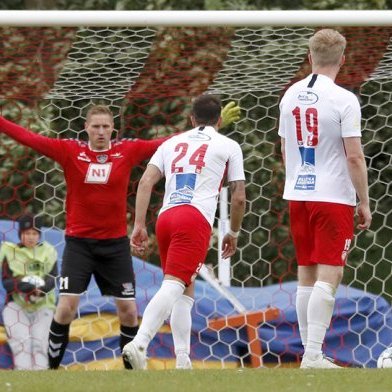 Þór - ÍBV 1:1 í 6. umferð Lengjudeildarinnar, 18. júlí 2020. Alvaro Montejo býr sig undir að taka víti, skömmu síðar lá boltinn í netinu. Ljósmynd: Skapti Hallgrímsson