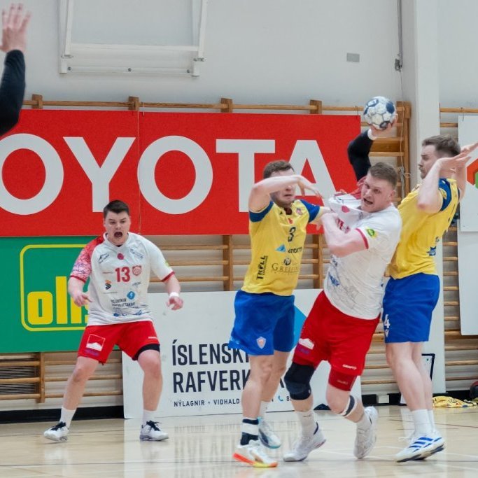 Lokaumferð Olísdeildarinnar í handbolta, Þór-KA 31:31. Mynd: Ármann Hinrik