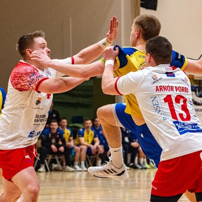 Lokaumferð Olísdeildarinnar í handbolta, Þór-KA 31:31. Mynd: Ármann Hinrik