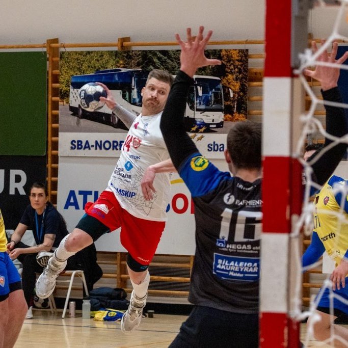 Lokaumferð Olísdeildarinnar í handbolta, Þór-KA 31:31. Mynd: Ármann Hinrik