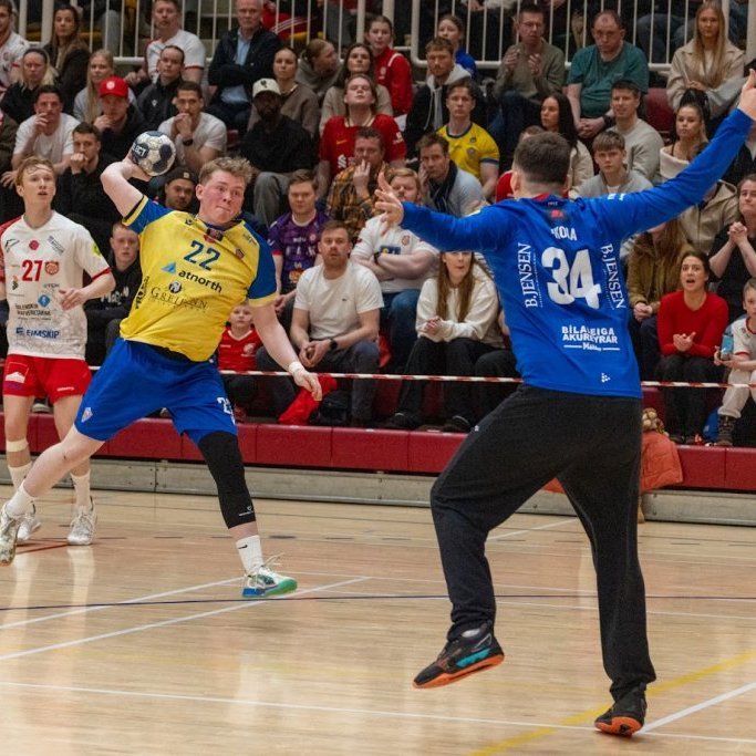 Lokaumferð Olísdeildarinnar í handbolta, Þór-KA 31:31. Mynd: Ármann Hinrik