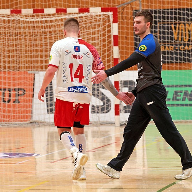 Lokaumferð Olísdeildarinnar í handbolta, Þór-KA 31:31. Mynd: Skapti Hallgrímsson