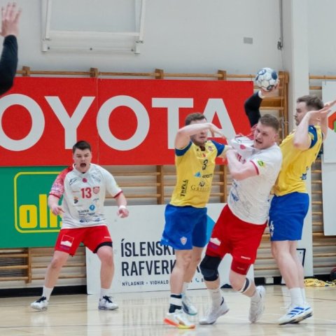 Lokaumferð Olísdeildarinnar í handbolta, Þór-KA 31:31. Mynd: Ármann Hinrik