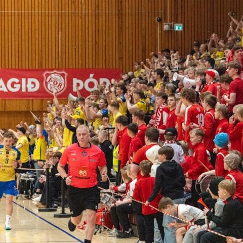 Lokaumferð Olísdeildarinnar í handbolta, Þór-KA 31:31. Mynd: Ármann Hinrik