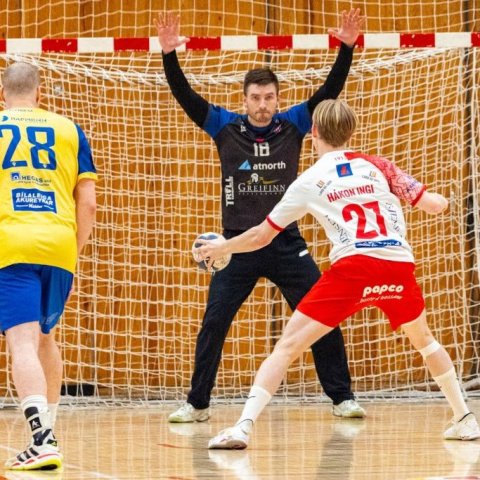Lokaumferð Olísdeildarinnar í handbolta, Þór-KA 31:31. Mynd: Ármann Hinrik