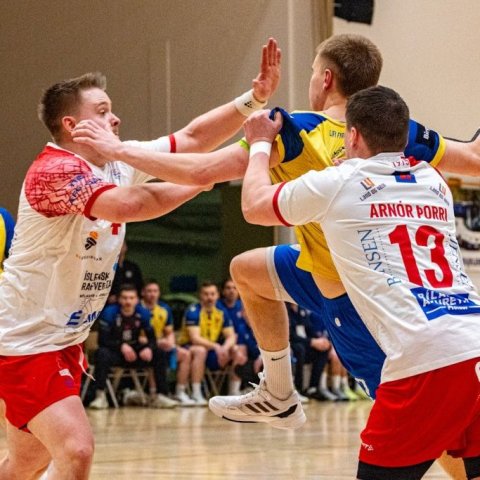 Lokaumferð Olísdeildarinnar í handbolta, Þór-KA 31:31. Mynd: Ármann Hinrik