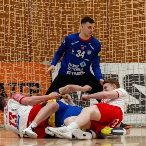Lokaumferð Olísdeildarinnar í handbolta, Þór-KA 31:31. Mynd: Ármann Hinrik