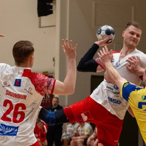Lokaumferð Olísdeildarinnar í handbolta, Þór-KA 31:31. Mynd: Ármann Hinrik