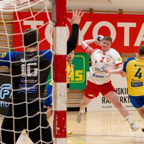 Lokaumferð Olísdeildarinnar í handbolta, Þór-KA 31:31. Mynd: Ármann Hinrik