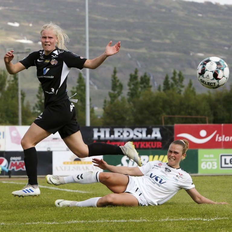 Þór/KA - ÍBV 4:0 í 2. umferð Pepsi Max deildarinnar, 20. júní 2020. Hulda Ósk Jónsdóttir. Ljósmynd: Skapti Hallgrímsson.