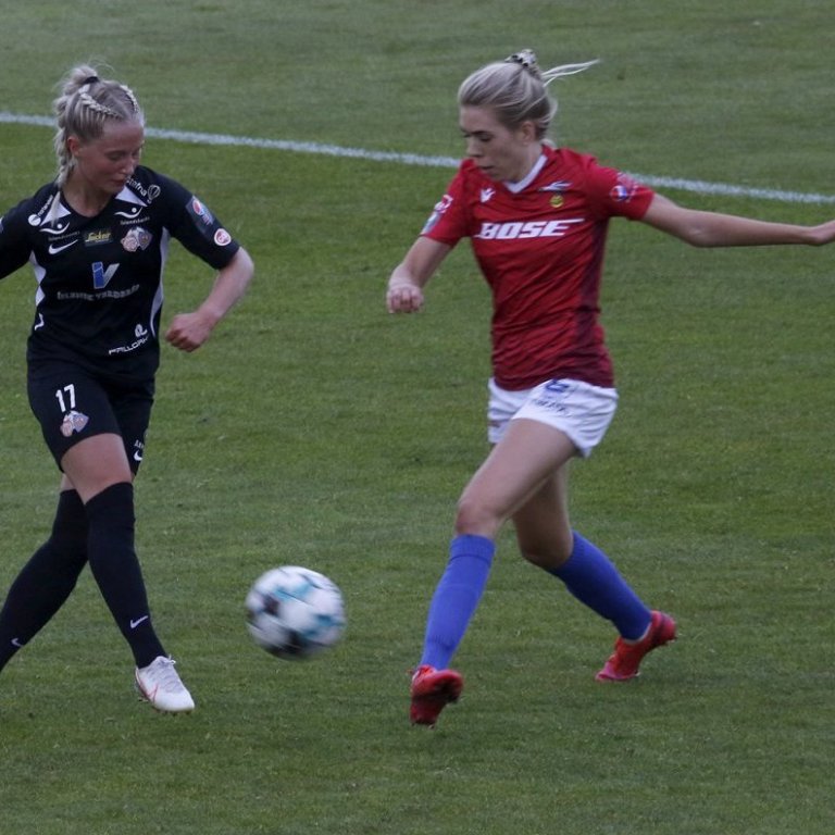 Þór/KA - Valur 0:2 í 12. umferð Pepsi Max deildarinnar, 28. ágúst 2020. María Catharina Ólafsdóttir Gros. Ljósmynd: Skapti Hallgrímsson.