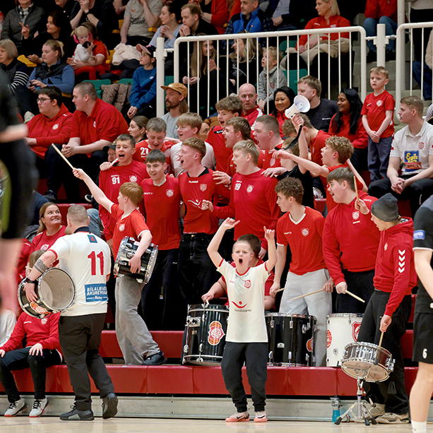 Þór - HK2 37:29 í lokaumferð Grill66 deildarinnar, næst efstu deildar Íslandsmótsins í handbolta. Þór sigrar þar með í deildinni og tryggir sér á ný sæti í efstu deild, Olísdeildinni. Mynd: Skapti Hallgrímsson