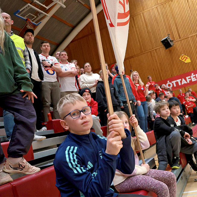 Þór - HK2 37:29 í lokaumferð Grill66 deildarinnar, næst efstu deildar Íslandsmótsins í handbolta. Þór sigrar þar með í deildinni og tryggir sér á ný sæti í efstu deild, Olísdeildinni. Mynd: Skapti Hallgrímsson