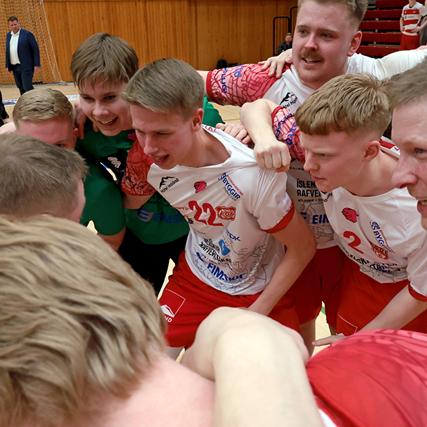 Þór - HK2 37:29 í lokaumferð Grill66 deildarinnar, næst efstu deildar Íslandsmótsins í handbolta. Þór sigrar þar með í deildinni og tryggir sér á ný sæti í efstu deild, Olísdeildinni. Mynd: Skapti Hallgrímsson