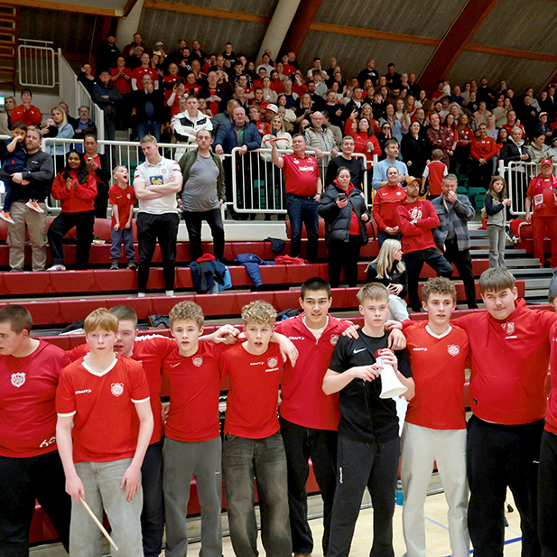 Þór - HK2 37:29 í lokaumferð Grill66 deildarinnar, næst efstu deildar Íslandsmótsins í handbolta. Þór sigrar þar með í deildinni og tryggir sér á ný sæti í efstu deild, Olísdeildinni. Mynd: Skapti Hallgrímsson