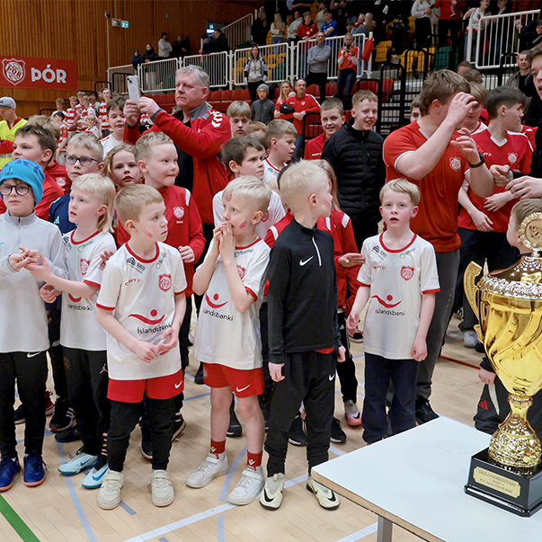Þór - HK2 37:29 í lokaumferð Grill66 deildarinnar, næst efstu deildar Íslandsmótsins í handbolta. Þór sigrar þar með í deildinni og tryggir sér á ný sæti í efstu deild, Olísdeildinni. Mynd: Skapti Hallgrímsson