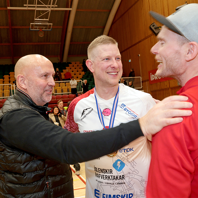 Þór - HK2 37:29 í lokaumferð Grill66 deildarinnar, næst efstu deildar Íslandsmótsins í handbolta. Þór sigrar þar með í deildinni og tryggir sér á ný sæti í efstu deild, Olísdeildinni. Mynd: Skapti Hallgrímsson
