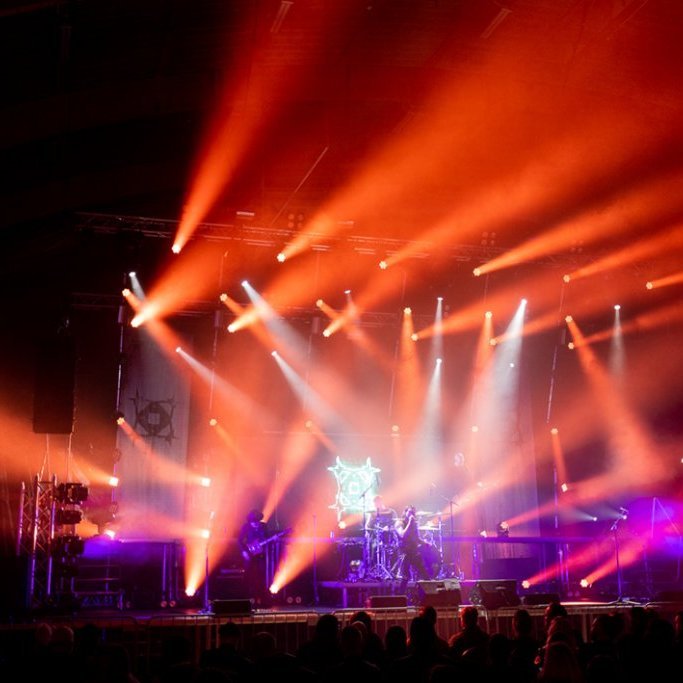 Tónleikar Dimmu í Íþróttahöllinni - Ljósmynd: Daníel Starrason