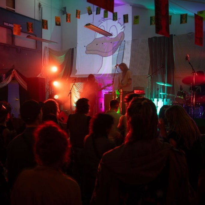 Mannfólkið breytist í slím 2025. Mynd: Sindri Swan.