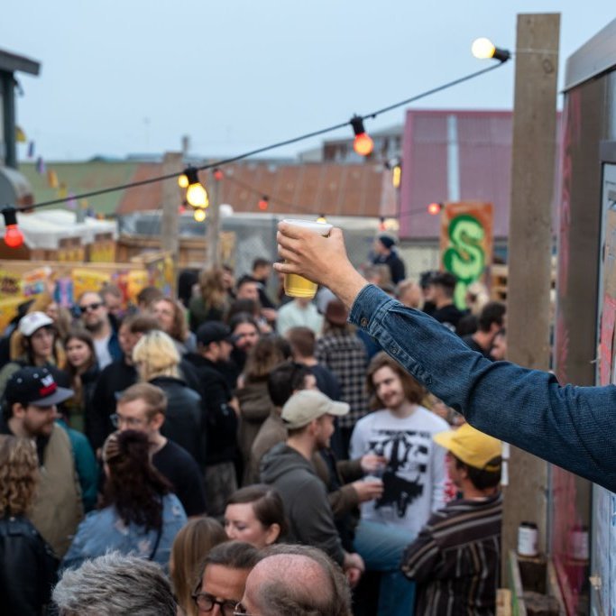 Mannfólkið breytist í slím 2025. Mynd: Sindri Swan.