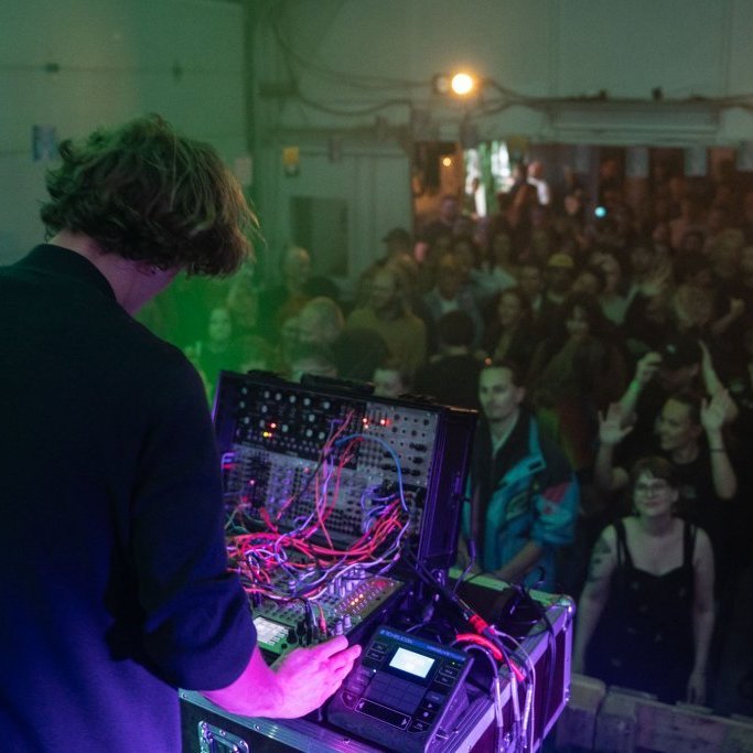 Mannfólkið breytist í slím 2025. Mynd: Sindri Swan.