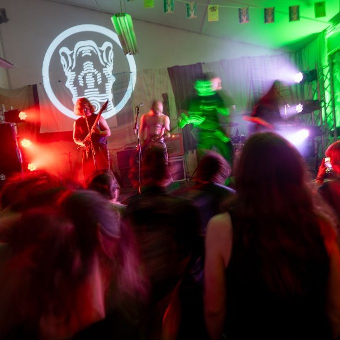 Mannfólkið breytist í slím 2025. Mynd: Sindri Swan.