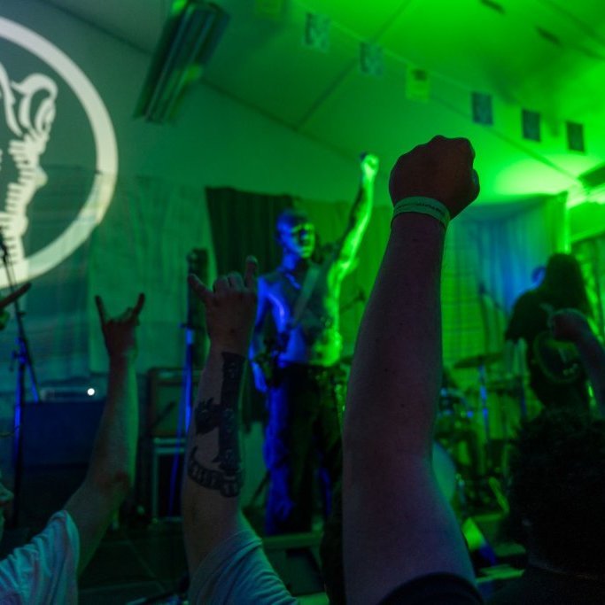 Mannfólkið breytist í slím 2025. Mynd: Sindri Swan.