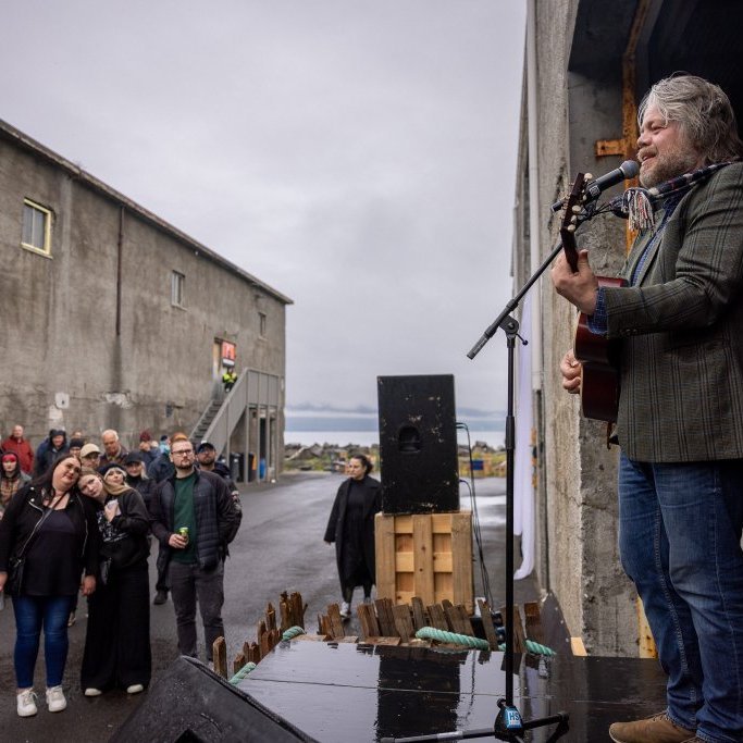 Skúli mennski. Tónlistarhátíðin Kveldúlfur 2025. Mynd: Daníel Starrason.