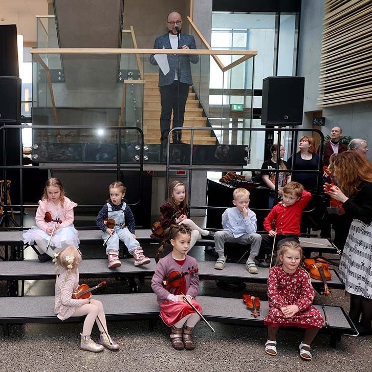 Tónlistarskólinn á Akureyri 80 ára. Mynd: Þorgeir Baldursson