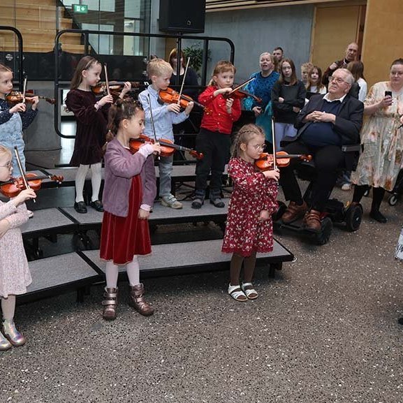 Tónlistarskólinn á Akureyri 80 ára. Mynd: Þorgeir Baldursson